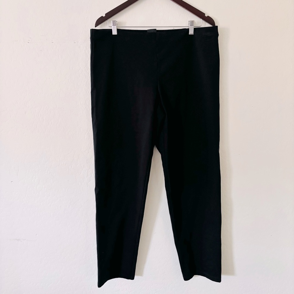 Eileen Fisher Large Pull-On Stretchy‎ Pants Size Large